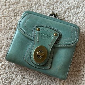 Coach leather wallet